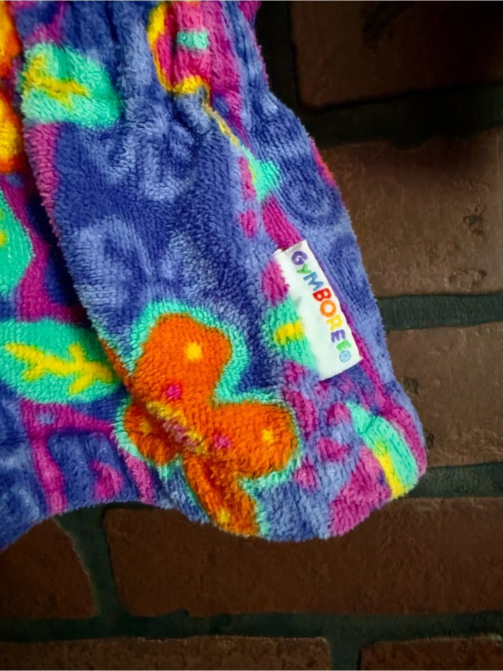 VTG 90’s Gymboree Groovy Flowers Rainbow Tag Iconic Terry Swim Cover Up RARE